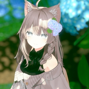 【無料/Freeあり】アジサイ髪飾り/イアリング Hydrangea hair accessory/earrings 缩略图 3