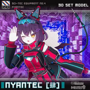 【アバター向け衣装3Dモデル】NYANTEC [肆] 缩略图 11
