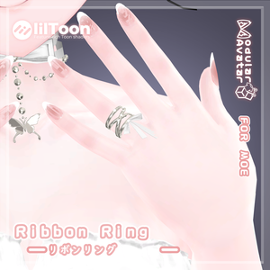 Moe（萌）🌸 Ribbon Ring
