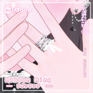 Shinano（しなの）🌸 Ribbon Ring