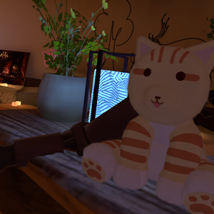 Dread Plush Sand Cat