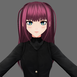 Hair Preset+Hair, face and eyes texture