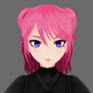 Hair preset+eyes and face textures