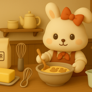 Labisco Vol.1｜クッキー＆キッチン小物26点セット  Cookie & Kitchen Tools PNG Set