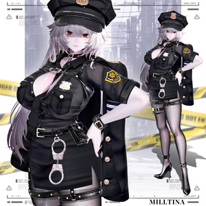 【24アバター対応】⛓️🚨『Chained UP : FREEZE !』 👮‍♀ #Libero_Boutique 缩略图 6