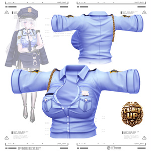 【24アバター対応】⛓️🚨『Chained UP : FREEZE !』 👮‍♀ #Libero_Boutique 缩略图 31