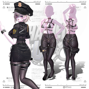 【24アバター対応】⛓️🚨『Chained UP : FREEZE !』 👮‍♀ #Libero_Boutique 缩略图 37