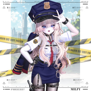 【24アバター対応】⛓️🚨『Chained UP : FREEZE !』 👮‍♀ #Libero_Boutique 缩略图 13