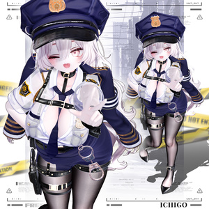 【24アバター対応】⛓️🚨『Chained UP : FREEZE !』 👮‍♀ #Libero_Boutique 缩略图 5