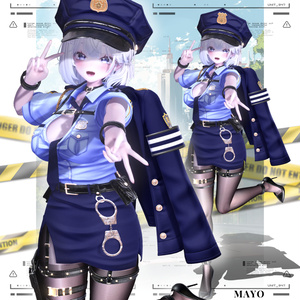 【24アバター対応】⛓️🚨『Chained UP : FREEZE !』 👮‍♀ #Libero_Boutique 缩略图 17