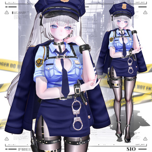 【24アバター対応】⛓️🚨『Chained UP : FREEZE !』 👮‍♀ #Libero_Boutique 缩略图 16