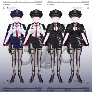 【24アバター対応】⛓️🚨『Chained UP : FREEZE !』 👮‍♀ #Libero_Boutique 缩略图 51