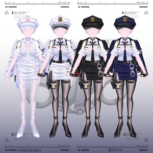 【24アバター対応】⛓️🚨『Chained UP : FREEZE !』 👮‍♀ #Libero_Boutique 缩略图 49