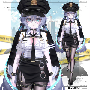 【24アバター対応】⛓️🚨『Chained UP : FREEZE !』 👮‍♀ #Libero_Boutique 缩略图 12