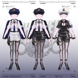 【24アバター対応】⛓️🚨『Chained UP : FREEZE !』 👮‍♀ #Libero_Boutique 缩略图 54
