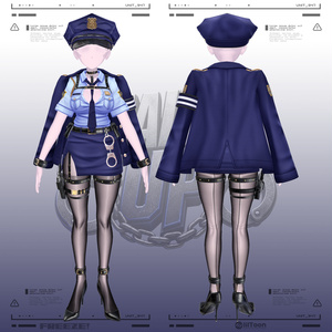 【24アバター対応】⛓️🚨『Chained UP : FREEZE !』 👮‍♀ #Libero_Boutique 缩略图 46
