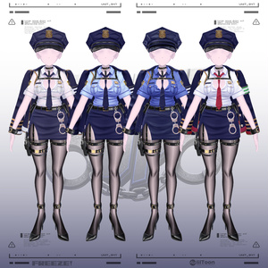 【24アバター対応】⛓️🚨『Chained UP : FREEZE !』 👮‍♀ #Libero_Boutique 缩略图 50