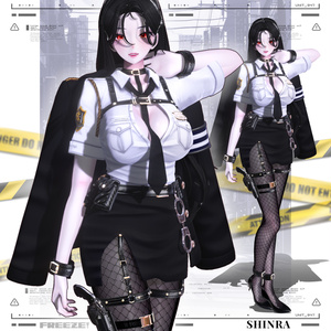 【24アバター対応】⛓️🚨『Chained UP : FREEZE !』 👮‍♀ #Libero_Boutique 缩略图 9