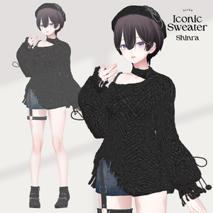 【13アバター対応】Iconic Sweater【VRChat向け衣装モデル】 缩略图 13