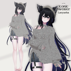 【13アバター対応】Iconic Sweater【VRChat向け衣装モデル】 缩略图 15