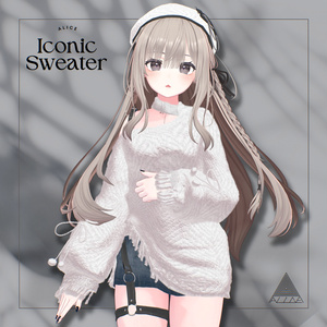 【13アバター対応】Iconic Sweater【VRChat向け衣装モデル】 缩略图 2