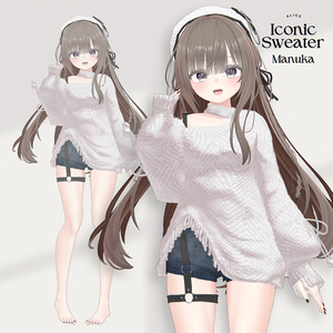 【13アバター対応】Iconic Sweater【VRChat向け衣装モデル】 缩略图 8