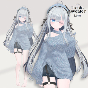 【13アバター対応】Iconic Sweater【VRChat向け衣装モデル】 缩略图 12