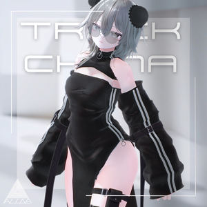 【15アバター対応】TrackChina【VRChat向け衣装モデル】