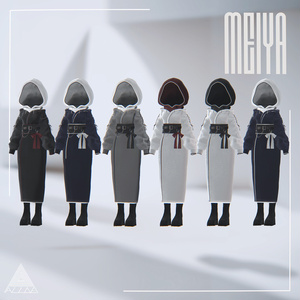 ⛩️冥夜/MEIYA【14アバター対応･VRChat向け3Dモデル】 缩略图 3