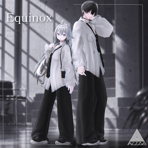 SALE🪽𝐄𝐪𝐮𝐢𝐧𝐨𝐱【22アバター対応･VRChat向け3Dモデル】
