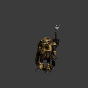 クロノトリガー　ロボ　Robo Character 3D Model | Chrono Trigger Inspired | Steampunk Robot | FBX