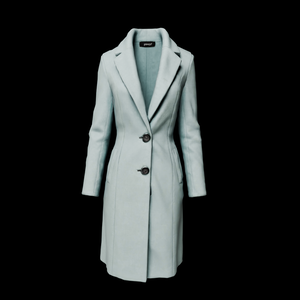 【VRChat】Elegant Women's Coat 3D Model | Light Blue Tailored Coat | FBX OBJ Unity Blender