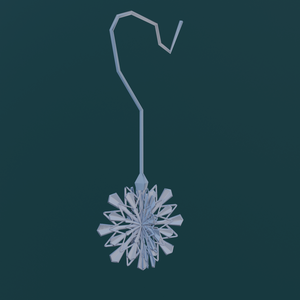 Snowflake Earring