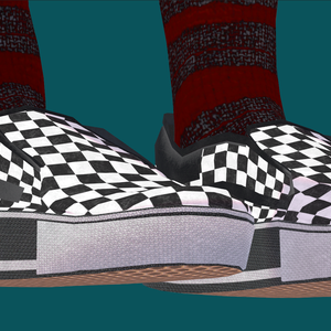 Emo Skater Slip-on Shoes for Sharlen「シャーレン」