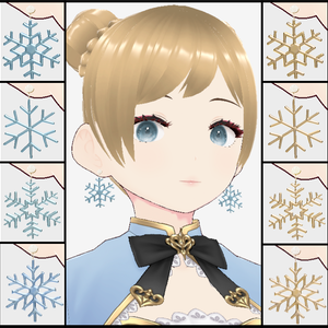 snowflake earrings