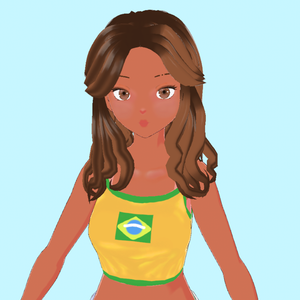 Brazilian model Larissa