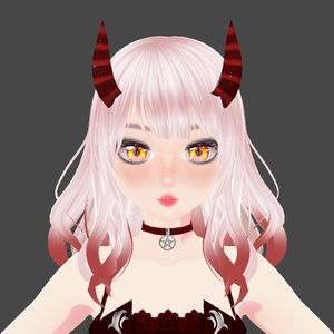 FREE devil horns and choker pentagram