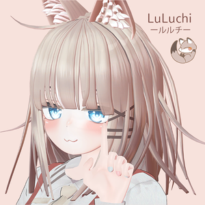 オリジナル3Dモデル　【LuLuchi -ルルチ-】 ver2.2