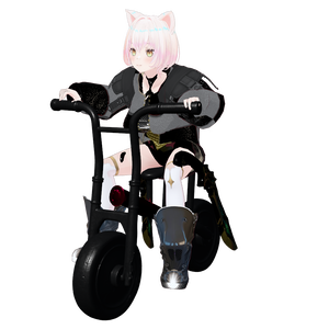 minicycle　GLBファイル VRM Posing Desktop読み込み可能