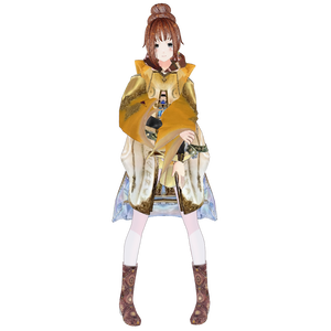 cluster使用可能アバター　魔法使いイエロー