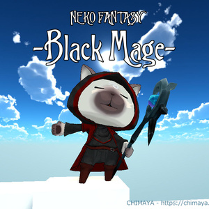 【VRMのみ】NEKO FANTASY 黒魔道士