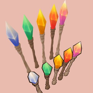 魔導士の杖　Mage rod