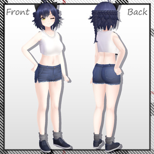 オリジナル３Dモデル「Buna」Ver 1.01 缩略图 7