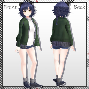 オリジナル３Dモデル「Buna」Ver 1.01 缩略图 6