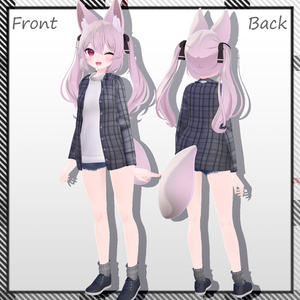 [3Dモデル] [７アバター対応] カジュアル衣装 缩略图 21