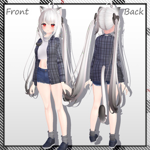 [3Dモデル] [７アバター対応] カジュアル衣装 缩略图 23