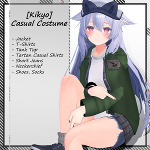 [3Dモデル] [７アバター対応] カジュアル衣装 缩略图 3