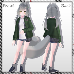 [3Dモデル] [７アバター対応] カジュアル衣装 缩略图 12