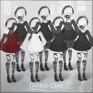 【8アバター対応】 Gothic Chic 缩略图 13
