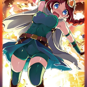 しゃあぷぺんそぅ カードスリーブ 「手札誘発娘5人衆」/illust：てけてけ カードサプライ【スリーブ】 遊戯王_手札誘発娘たち - しゃあぷ